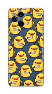 Чехол на Oppo Find X3 Pro "Утка с ножом" Case Place