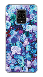 Чехол на Xiaomi Redmi Note 9 Pro/9S "Цветочный ковер" Case Place