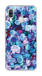Чехол на Samsung Galaxy A40 "Цветочный ковер" Case Place