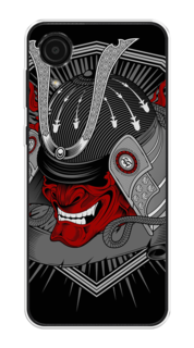 Чехол на Samsung Galaxy A03 Core "Красная маска самурая" Case Place