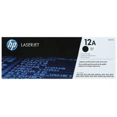 Картридж для лазерного принтера HP Q2612A (Q2612A) черный, оригинальный