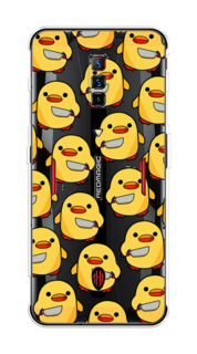 Чехол на ZTE Nubia Red Magic 6 "Утка с ножом" Case Place