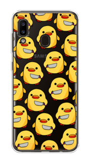 Чехол на Samsung Galaxy A30 "Утка с ножом" Case Place