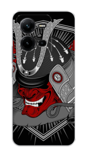 Чехол на Vivo V25 "Красная маска самурая" Case Place