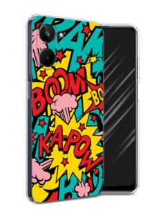 Чехол Awog на Realme 10 4G "Постер pop art"