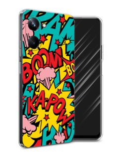 Чехол Awog на Realme 10 Pro "Постер pop art"