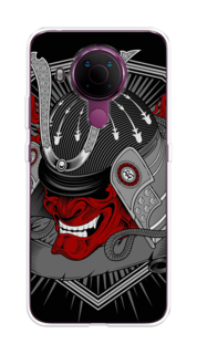 Чехол на Nokia 5.4 "Красная маска самурая" Case Place