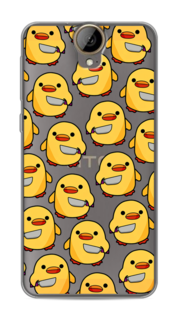 Чехол на HTC One E9 Plus "Утка с ножом" Case Place