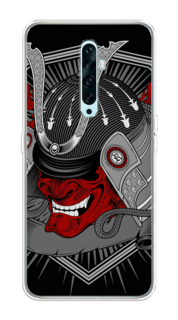 Чехол на Oppo Reno 2Z "Красная маска самурая" Case Place