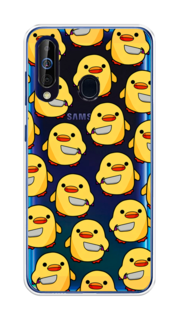 Чехол на Samsung Galaxy A60 "Утка с ножом" Case Place