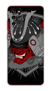 Чехол на Samsung Galaxy S20 Plus "Красная маска самурая" Case Place