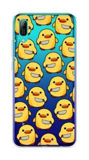 Чехол на Huawei Y6 Pro 2019 "Утка с ножом" Case Place