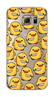 Чехол на Samsung Galaxy S6 "Утка с ножом" Case Place