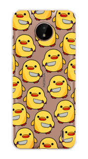 Чехол на Nokia C10"Утка с ножом" Case Place