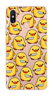 Чехол на Xiaomi Mi Max 3 "Утка с ножом" Case Place