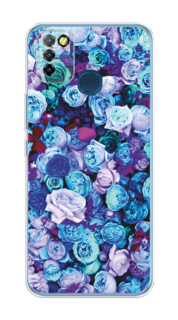 Чехол на Infinix HOT 10 Lite "Цветочный ковер" Case Place