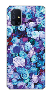 Чехол на Samsung Galaxy M51 "Цветочный ковер" Case Place