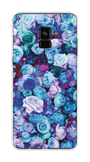 Чехол на Samsung Galaxy A8 Plus 2018 "Цветочный ковер" Case Place