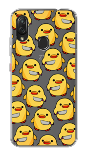 Чехол на ZTE Blade V10 Vita "Утка с ножом" Case Place