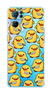 Чехол на Oppo Reno 7 Pro "Утка с ножом" Case Place