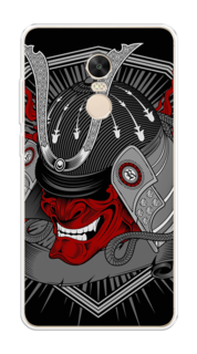 Чехол на Xiaomi Redmi Note 4X "Красная маска самурая" Case Place