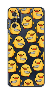 Чехол на Samsung Galaxy M52 "Утка с ножом" Case Place
