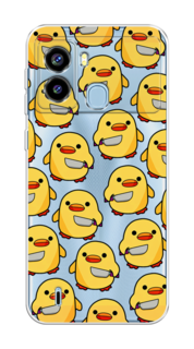 Чехол на Tecno Pop 6 "Утка с ножом" Case Place