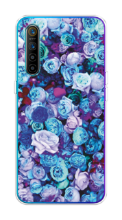 Чехол на Realme XT "Цветочный ковер" Case Place