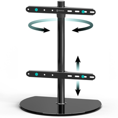 Подставка для телевизора 32"-65" ONKRON PT2 настольная, чёрная