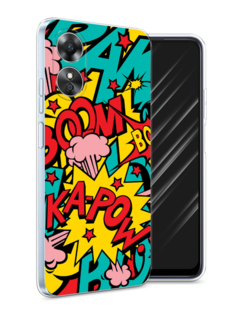 Чехол Awog на Oppo A17 "Постер pop art"