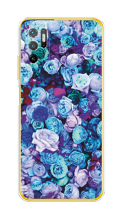 Чехол на Xiaomi Poco M3 Pro "Цветочный ковер" Case Place
