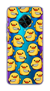 Чехол на Vivo V17/Y9s "Утка с ножом" Case Place