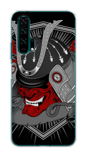 Чехол на Honor 20 Pro "Красная маска самурая" Case Place