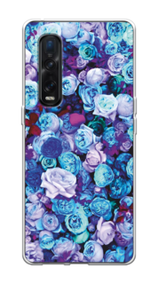 Чехол на Oppo Find X2 Pro "Цветочный ковер" Case Place