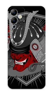 Чехол на Infinix Note 12i "Красная маска самурая" Case Place