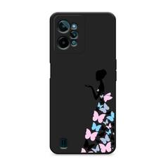 Чехол Awog 259352-1 для Realme C31 "Платье из бабочек"