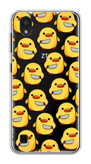 Чехол на ZTE Blade A5 (2019) "Утка с ножом" Case Place