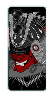 Чехол на Honor 60 "Красная маска самурая" Case Place