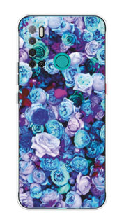 Чехол на Tecno Pouvoir 4 "Цветочный ковер" Case Place
