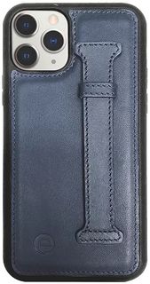 Кожаный чехол для телефона-подставки Elae для iPhone 11 Pro, темно-синий CFG-11P-KMAV