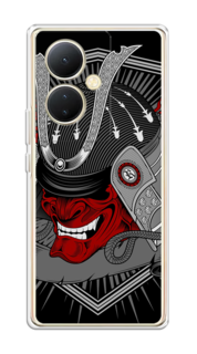 Чехол на Vivo Y78 5G (global)/V29 Lite "Красная маска самурая" Case Place