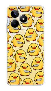 Чехол на Realme C53 "Утка с ножом" Case Place