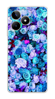 Чехол на Realme C53 "Цветочный ковер" Case Place