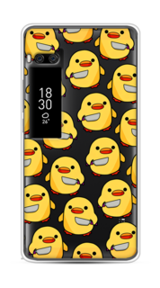Чехол на Meizu Pro 7 Plus "Утка с ножом" Case Place