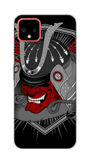 Чехол на Google Pixel 4 XL "Красная маска самурая" Case Place