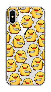 Чехол на Apple iPhone X "Утка с ножом" Case Place