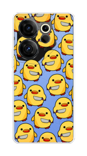Чехол на Tecno Camon 20 Premier "Утка с ножом" Case Place