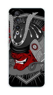 Чехол на Honor 90 "Красная маска самурая" Case Place