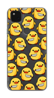 Чехол на Google Pixel 4A "Утка с ножом" Case Place