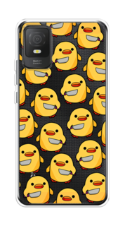 Чехол на TCL 403 "Утка с ножом" Case Place